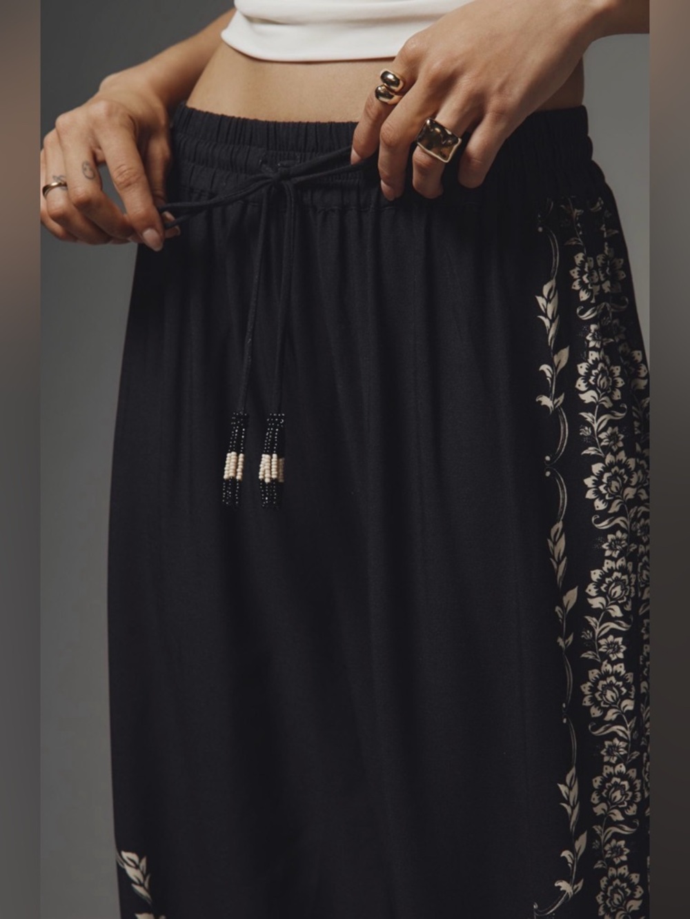 Farm Rio x Anthropologie Pull-On Printed Balloon Pants - Picture 3 of 9